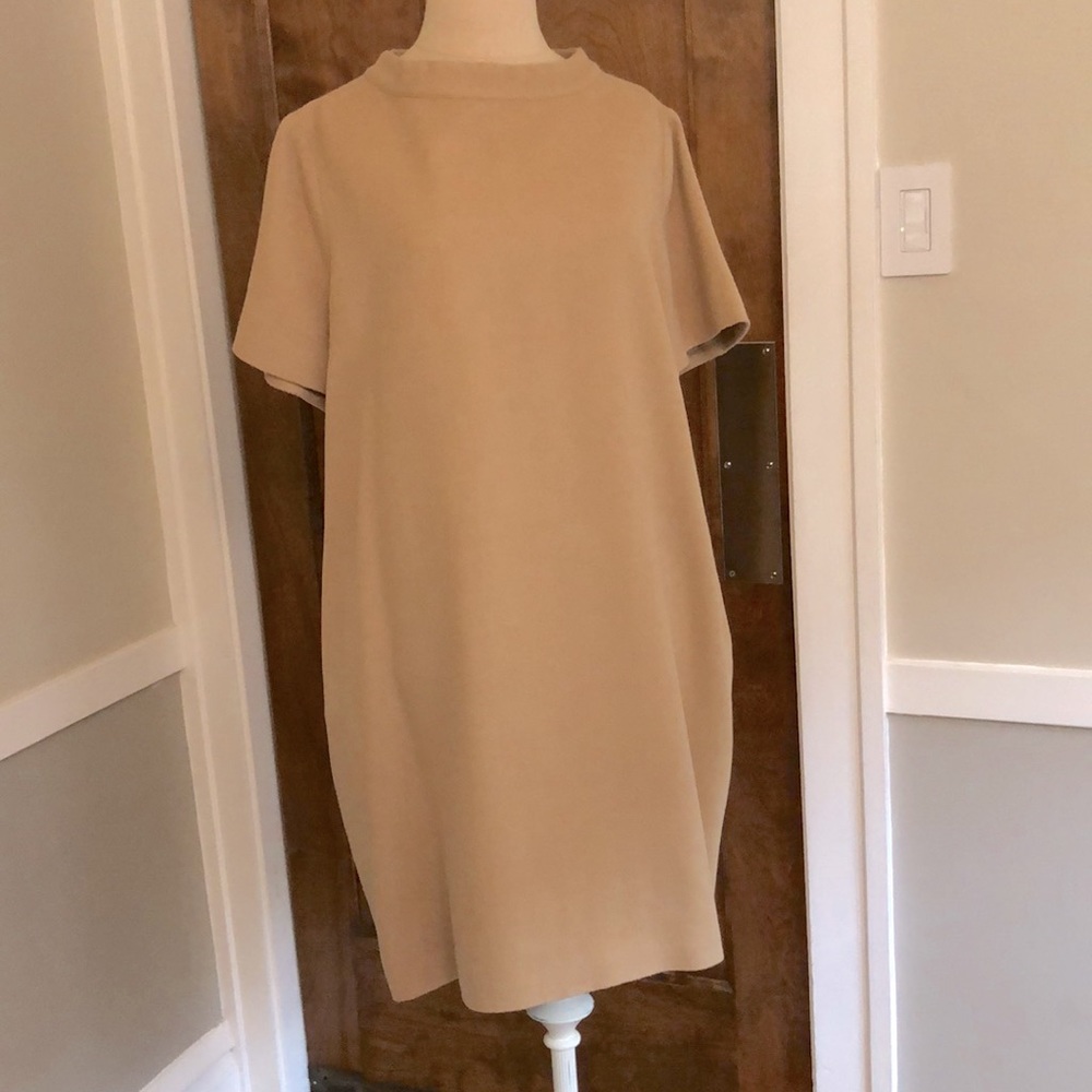 Ann Mashburn mod camelhair dress - XL